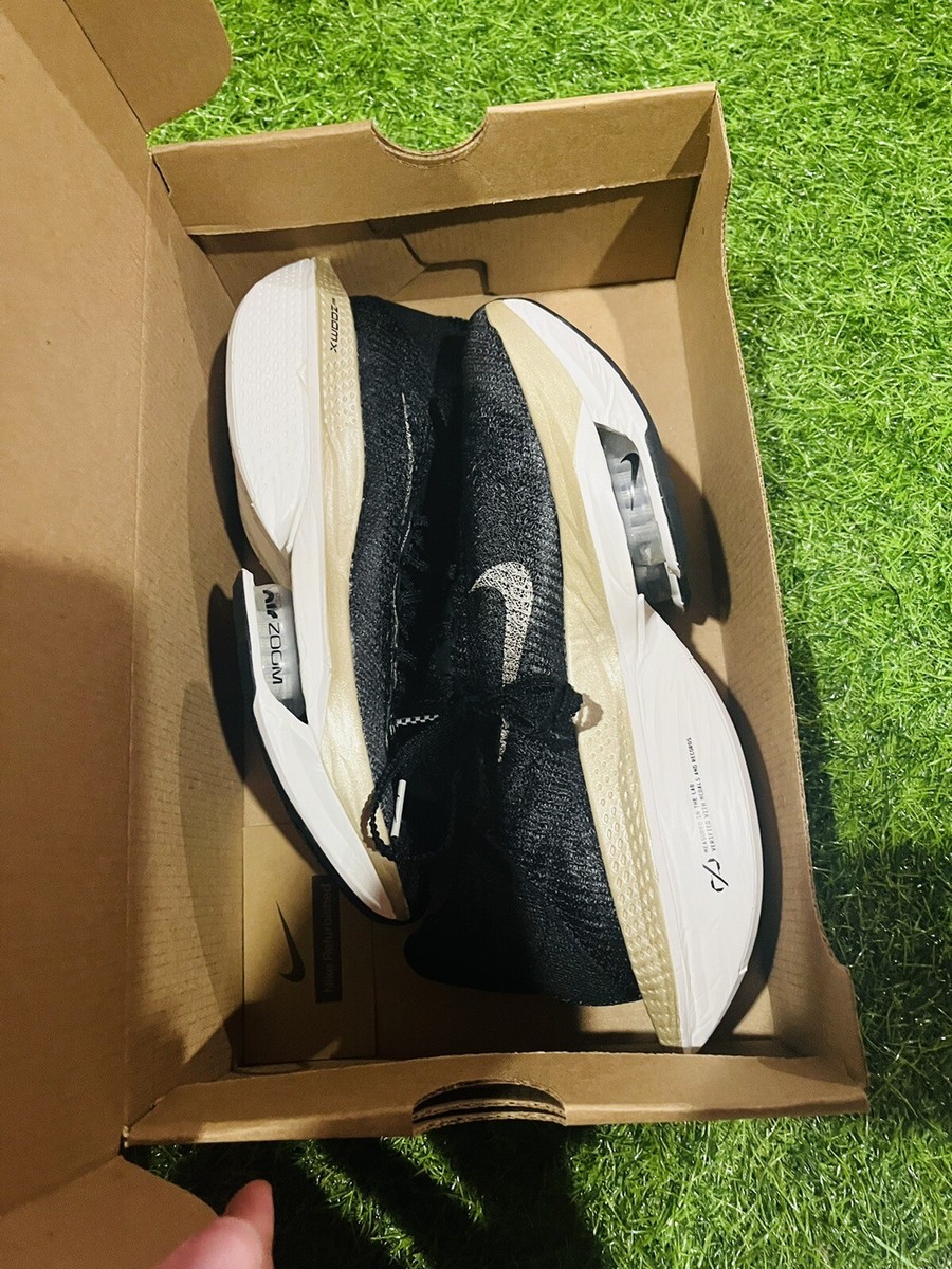 Size 7.5 - Nike Air Zoom Alphafly NEXT% 2 Black Metallic Size 7.5 - Nike Air Zoom Alphafly NEXT% 2 Black Metallic
