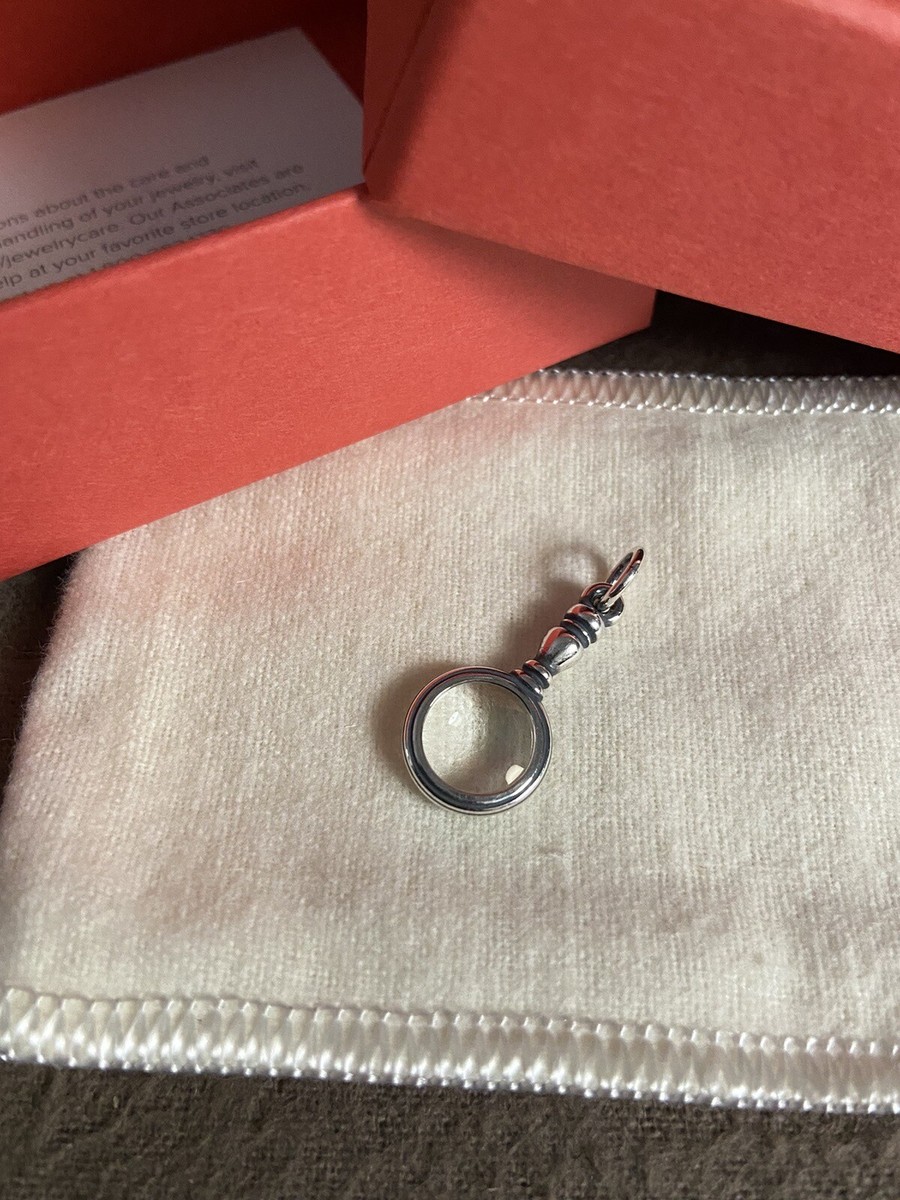 James Avery Retired Look For The Little Things Magnifying Glass Charm Silver NIB eBay