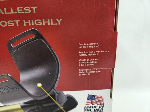 Fisher Labs Gold Bug Metal Detector - Black - GOLDBUG - Brand New - Picture 11 of 16
