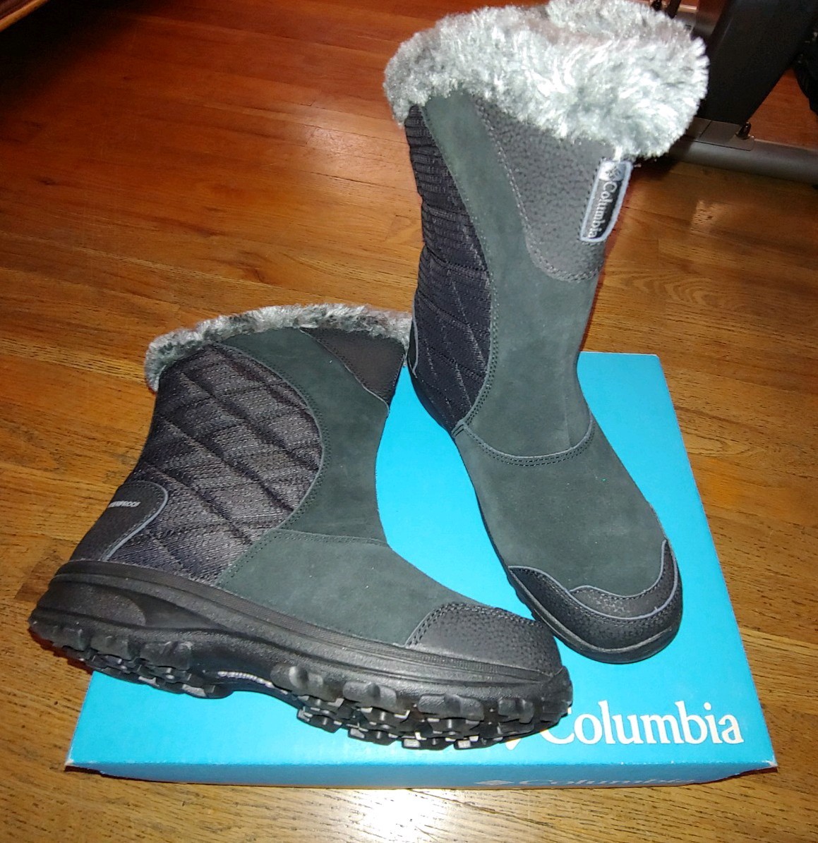Columbia Mujer Ice Maiden II resbalón resistente al agua - 25F - 32C Negro botas 200g insul. Columbia Mujer Ice Maiden II resbalón resistente al agua - 25F - 32C Negro botas 200g insul.