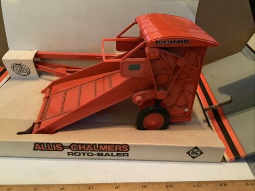Vintage Allis Chalmers Roto Baler Deutz-Allis 1/16 Scale By Ertl NIB 1988 - Picture 2 of 8