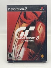Gran Turismo 3 A-spec (PlayStation 2, 2002) No Manual Tested Working Polished