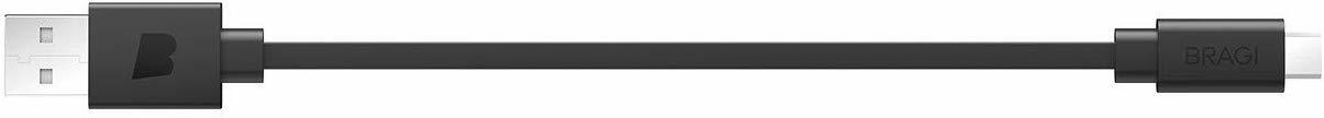 Bragi The Dash Pro True In-Ear Wireless Headphones Charger Cable Micro USB BLACK