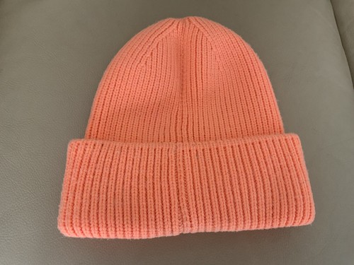 Men’s Under Armour Orange Fold Over Winter Hat One Size - Picture 7 of 12