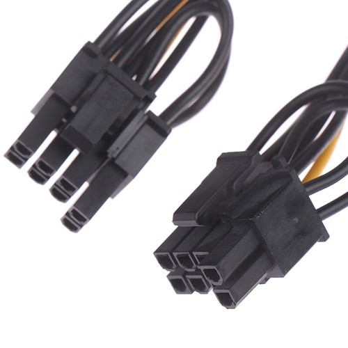 1pcs 15pin SATA Cable Male to 8pin(6+2) PCI-E Power Cable 20cm for Graphic Ca-~- - Afbeelding 10 van 10