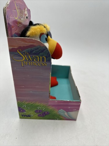 New Puffin Plush From The Swan Princess Odette Tyco 1994 Rare New In Box NOS - Picture 11 of 24
