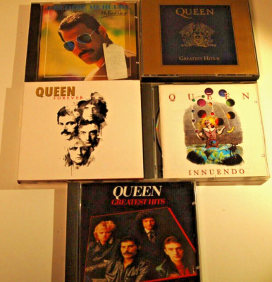 Queen  CD Sammlung Greatest Hits , Innuendo ,Forever , Freddy Mr Bad Guy