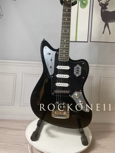 Jaguar Thinline Electric Guitar - 3 Single-Coils, Lightweight Body Maple Neck