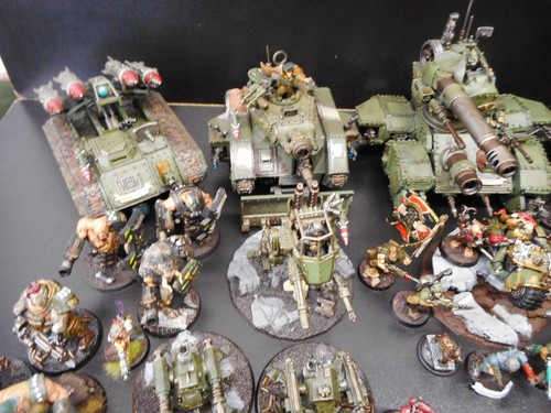 WH 40k Streitmacht Imperiale Armee Astra Militarum DIAMOND HOUNDS Söldner - Picture 15 of 23