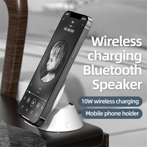 Bluetooth Speaker Wireless Charger for Samsung iPhone 16 15 14 13 Pro Max 11 XS - Picture 5 of 17