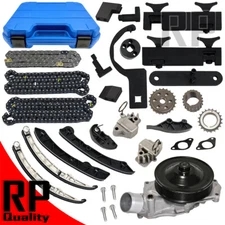 Timing Chain Kit Water Pump Tool Fit Jaguar Land Rover F-Type XF Discovery 5.0L