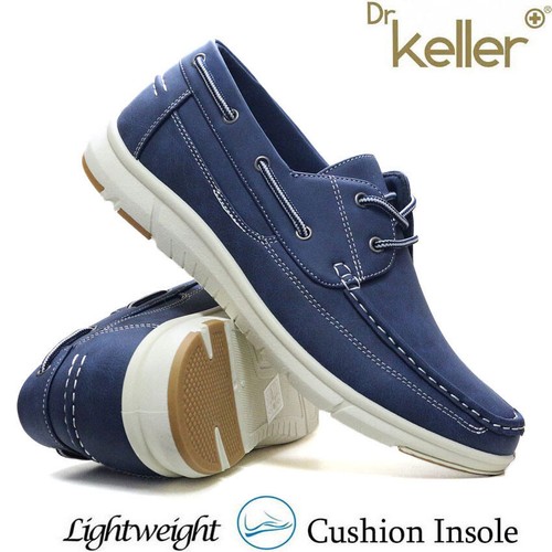Mens Lace Up Moccasins Shoes New Loafers Casual Boat Deck Driving Walking Shoes - Picture 12 of 21