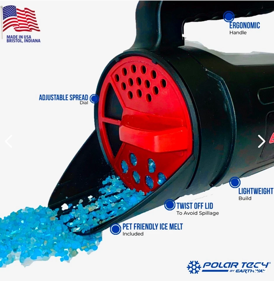Earthway шейкер ручной разбрасыватель с домашними животными дружественный таяние льда - Изображение 2 из 4