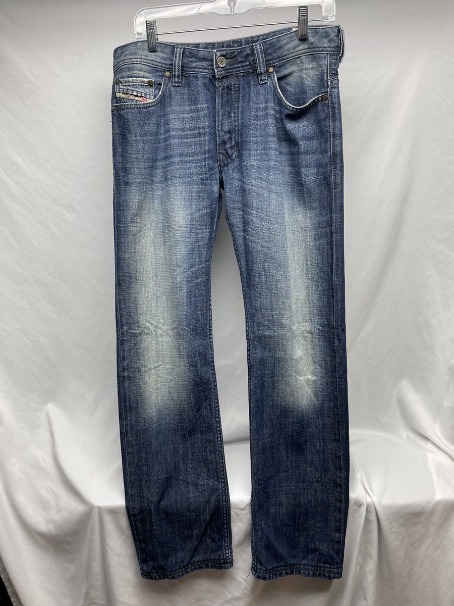Jeans Diesel pour hommes taille 31x32 jambe droite Safado mi lavage fabrique en Italie OR62S eBay