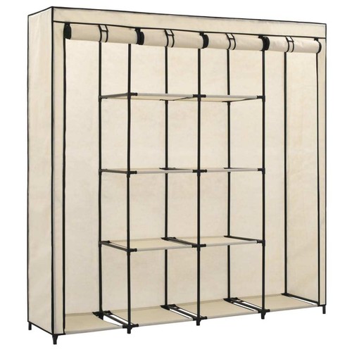 Kleiderschrank Faltschrank Stoffschrank Campingschrank Garderobe Schrank Regal - Bild 90 von 156