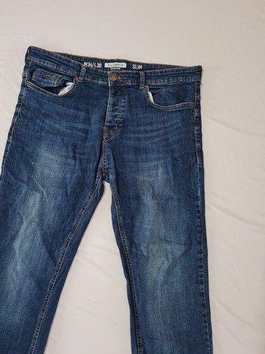 Herren Denim Jeans D.CO Größe 34 Slim Fit Blau 14693 - Bild 4 von 11