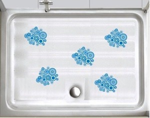 Antirutsch Matte Kreise Dusche Sauna Badezimmer Aufkleber