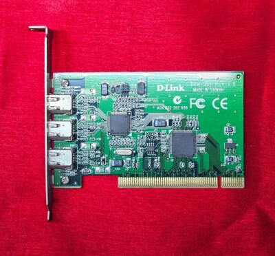 D-Link DFW-500 3-Port FireWire 400 PCI Adapter