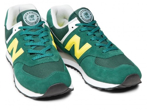SCARPE NEW BALANCE ML574 ML U 574 UOMO DONNA NB PELLE SHOES BLU 41 42 43 44 45 - Picture 139 of 146