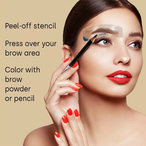 Herramienta de maquillaje para cejas instantáneas Fran Wilson: paquete de 2 para cejas perfectamente formadas - Imagen 4 de 4