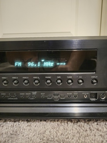 Onkyo AV Receiver TX-SR703 Tested VL DTS XM DOLBY THX AM FM DVD - Picture 4 of 16