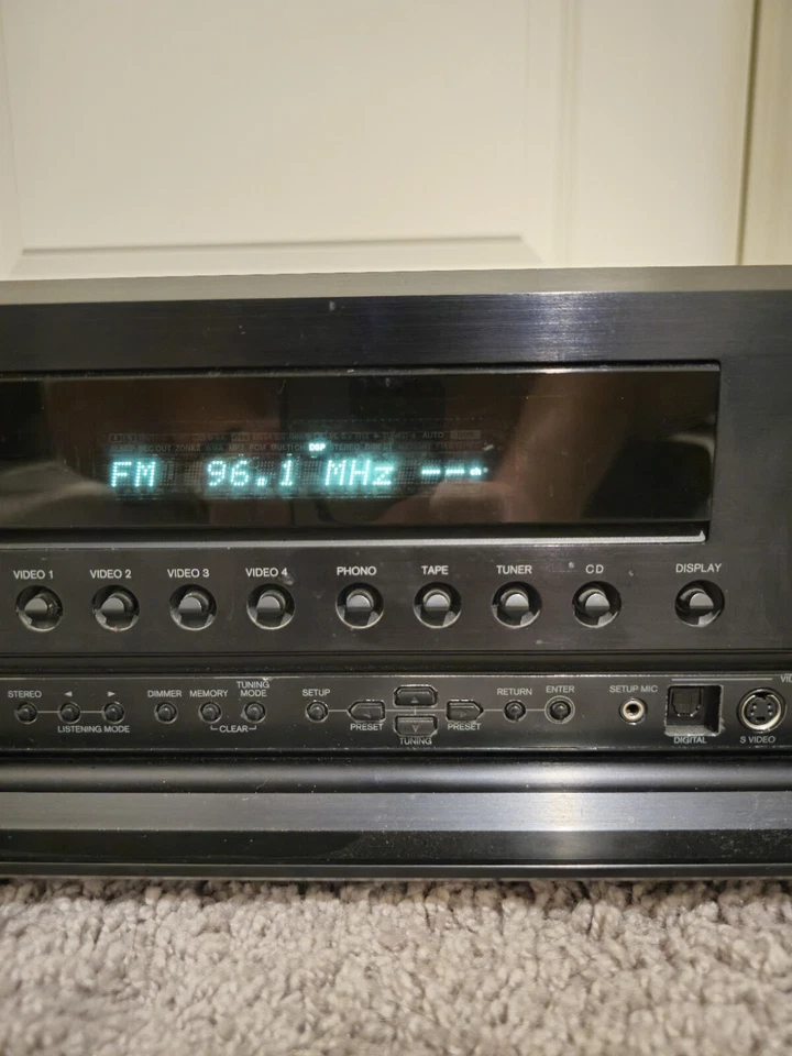 Onkyo AV Receiver TX-SR703 Tested VL DTS XM DOLBY THX AM FM DVD - Image 4 of 4