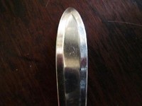 Service for 6 ... 1914 PATRICIAN silverware set, monogrammed "L"