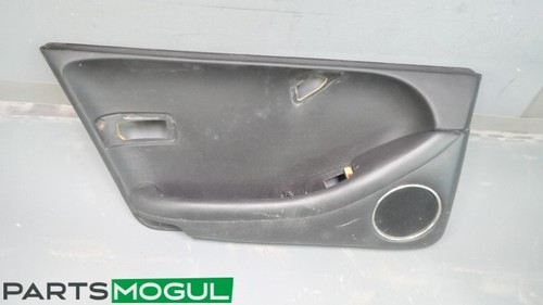 1996 Jaguar XJR XJ6 Left Side Rear Door Panel Trim Leather Cover Bottom OEM - Picture 2 of 8
