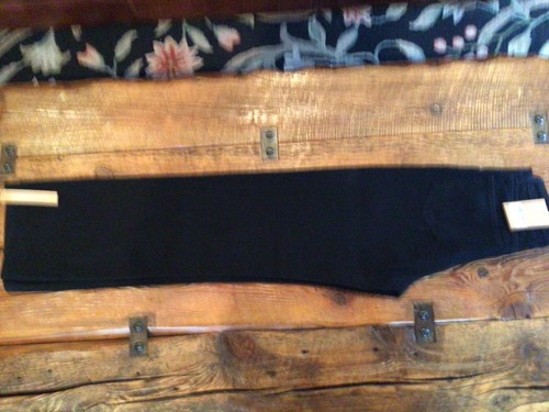 Reformation Wilder Jeans Crystal, Strass Button Fly Gr. 25 Neu mit Etikett schwarz - Bild 9 von 11