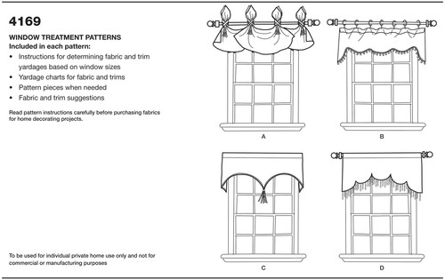 Simplicity 4169 Home Decorating Pattern, One Size - Picture 3 of 3