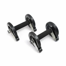 Multi-Functional Ab Rollers / Push-Up Bars w Active Stop-Wheel Function (SZ14)