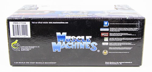 Muscle Machines Build It '66 Mustang GT-350 1/24 Diecast Car White Blue Stripes - Picture 4 of 4