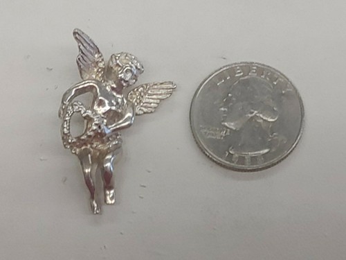 Sterling Silver Cherub Pendant - Picture 6 of 6