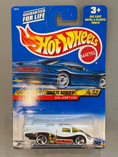 Lote de 6 tarjetas azules Hot Wheels Sol-Aire CX4 #'S 983 042 153 739 555 160 Hawk - Imagen 5 de 6