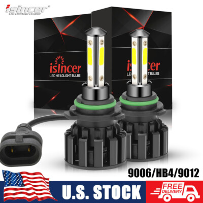 CREE H7 2200W 330000LM 4-Side LED Headlight Kit High or Low Light Bulb 6000K Car CREE H7 2200W 330000LM 4-Side LED Headlight Kit High or Low Light Bulb 6000K Car
