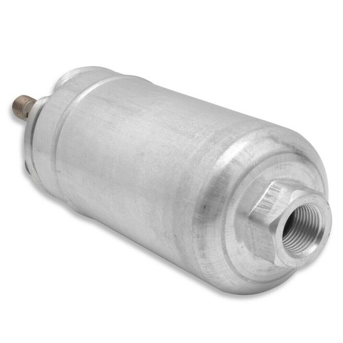 2L Aluminum Fuel Surge Tank 6AN With 044 E85 External Fuel Pump Universal Silver - Picture 8 of 12