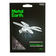 Fascinations Metal Earth Insect Dragonfly 3D Laser Cut Steel Model Kit MMS064