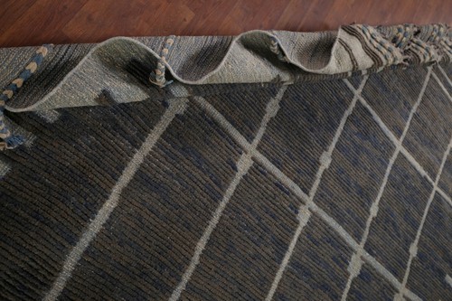 Contemporary Moroccan Oriental Area Rug 8x12 Wool Hand-knotted Living Room Rug - Bild 15 von 17