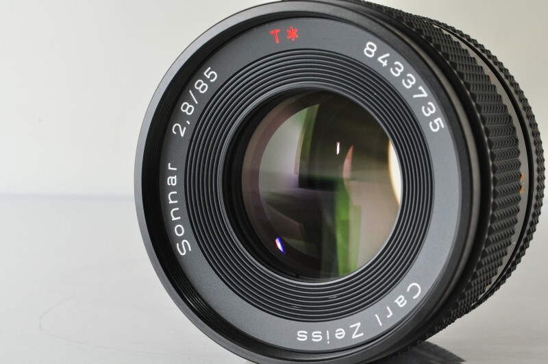 CONTAX Carl Zeiss Sonnar T* 85mm F2.8 MMG Lens Working | eBay