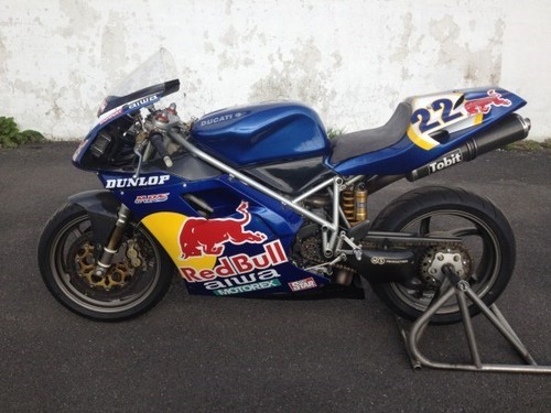 Ducati 748RS Race bike. Ex Team Redbull Reve Racing. Ian Simpson. Original.