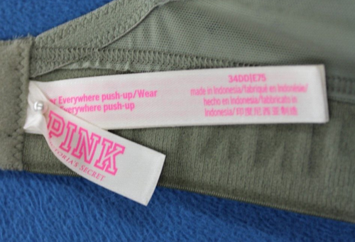 Victoria's Secret gepolsterter Push-up-BH mit Bügel PINK Wear Everywhere Gr. 34DD #E6632 - Bild 6 von 6