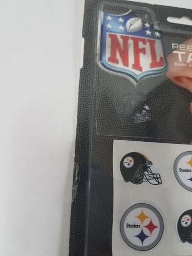 NFL Peel and Stick Tattoos - Steelers - 8 Tattoos - 第 2/9 張圖片