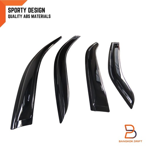 WEATHER SHIELD WINDOW VISOR RAIN GUARD FOR TOYOTA CAMRY AURION XV40 2006-2011 - Picture 3 of 10