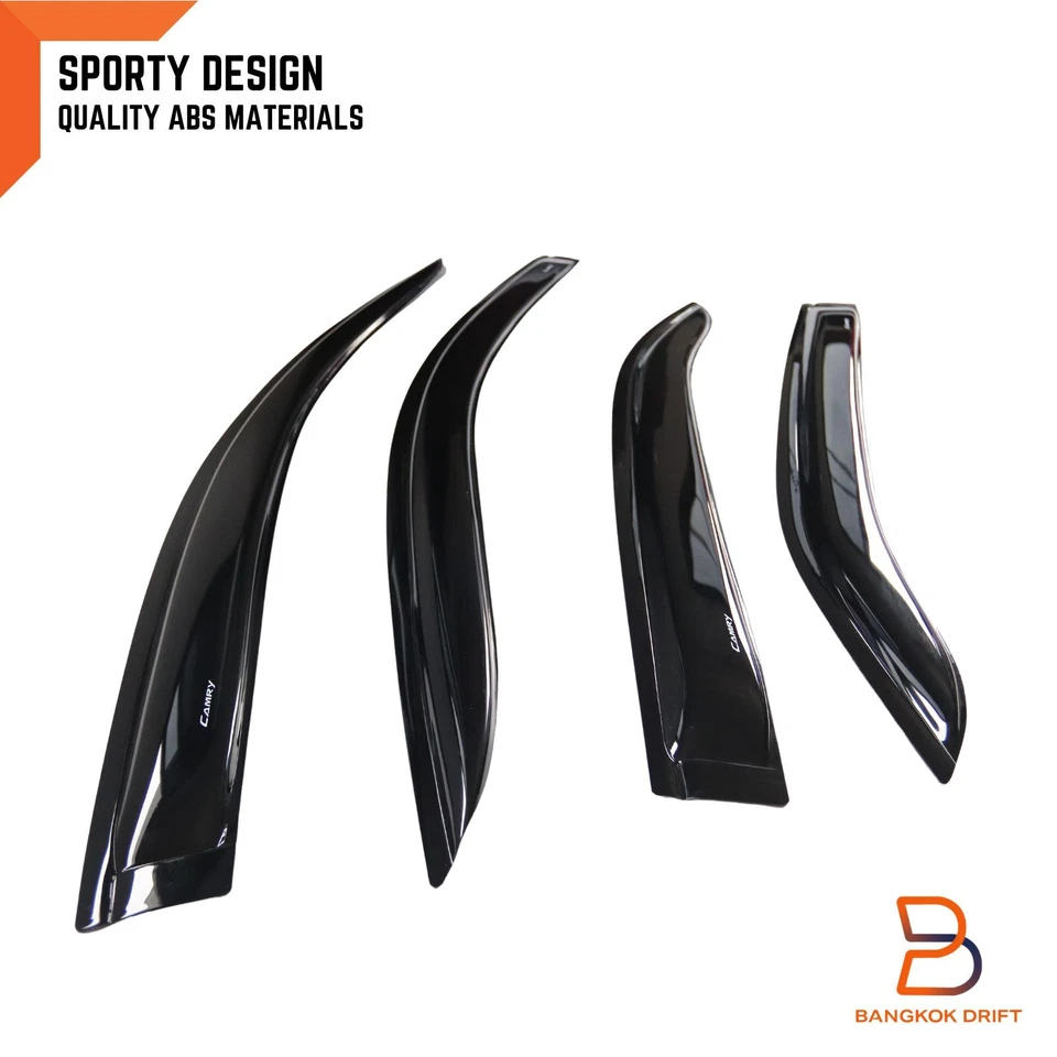 WEATHER SHIELD WINDOW VISOR RAIN GUARD FOR TOYOTA CAMRY AURION XV40 2006-2011 - image 3 of 4