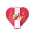 TARGET Best Friends Heart-Shaped Snack Box SNACKLE Box RED