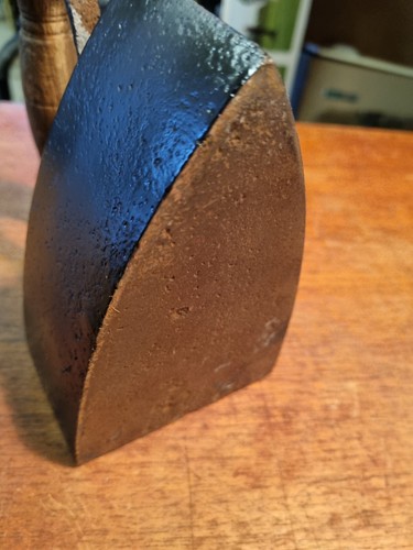 Antique Size ? by ? Cast Iron Slug Clothes Iron - Victorian - Picture 4 of 9