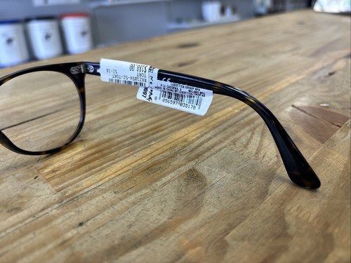Ray Ban Round RX2185V 2012 Havana / Demo Lens 52mm Eyeglasses RB2185V 52-18-145 - Picture 9 of 10
