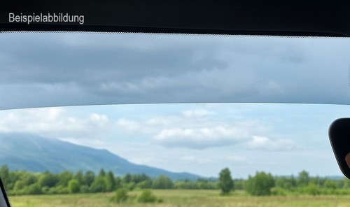 Blendstreifen passgenau m. Spiegelaussparung für Opel Mokka, Bj. 2012-... 2-tlg. - Bild 2 von 3