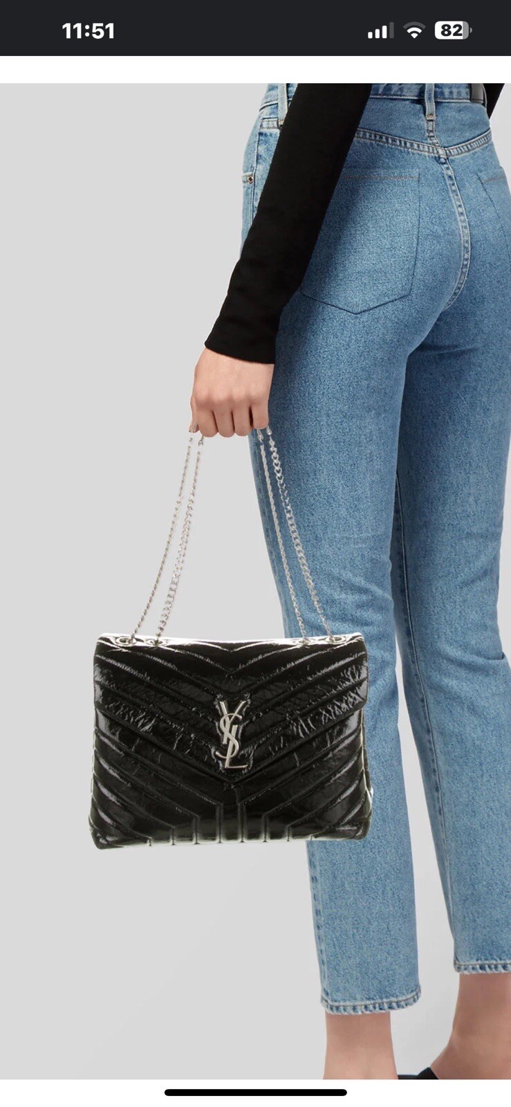Saint Laurent Loulou buffer medio $3.200