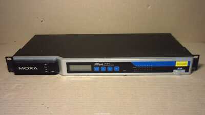 MOXA NPort 6610-8 - 8 ports RS-232 secure device server 1x LAN - INCL RACK EARS